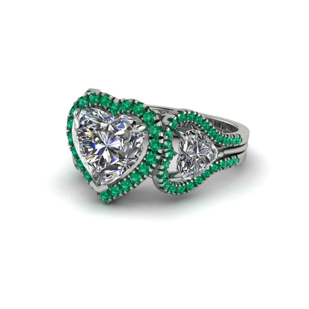 Diamond Eternal Heartbeat Engagement Ring - Aylin No. 18