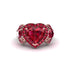 Ruby Eternal Heartbeat Engagement Ring - Aylin No. 56 image 3
