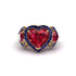 Ruby Eternal Heartbeat Engagement Ring - Aylin No. 70 image 3