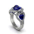 Sapphire Eternal Heartbeat Engagement Ring - Aylin No. 15 image 2