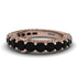 Black Diamond Eternal Love Wedding Ring - Anaya No. 8 image 2