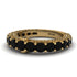 Black Diamond Eternal Love Wedding Ring - Anaya No. 7 image 2