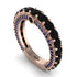 Black Diamond Eternal Love Wedding Ring - Anaya No. 68 image 1