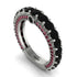 Black Diamond Eternal Love Wedding Ring - Anaya No. 54 image 1