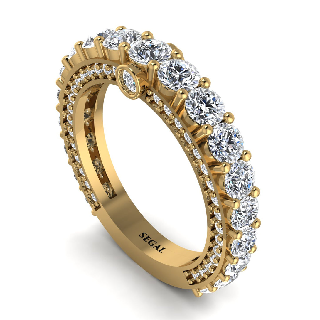 Diamond Eternal Love Wedding Ring - Anaya No. 1
