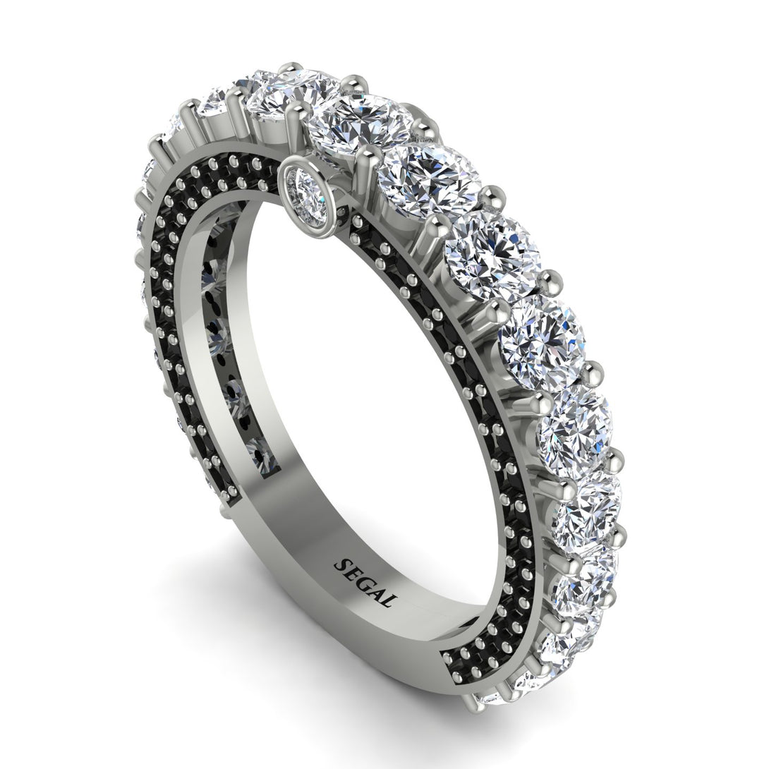 Diamond Eternal Love Wedding Ring - Anaya No. 33