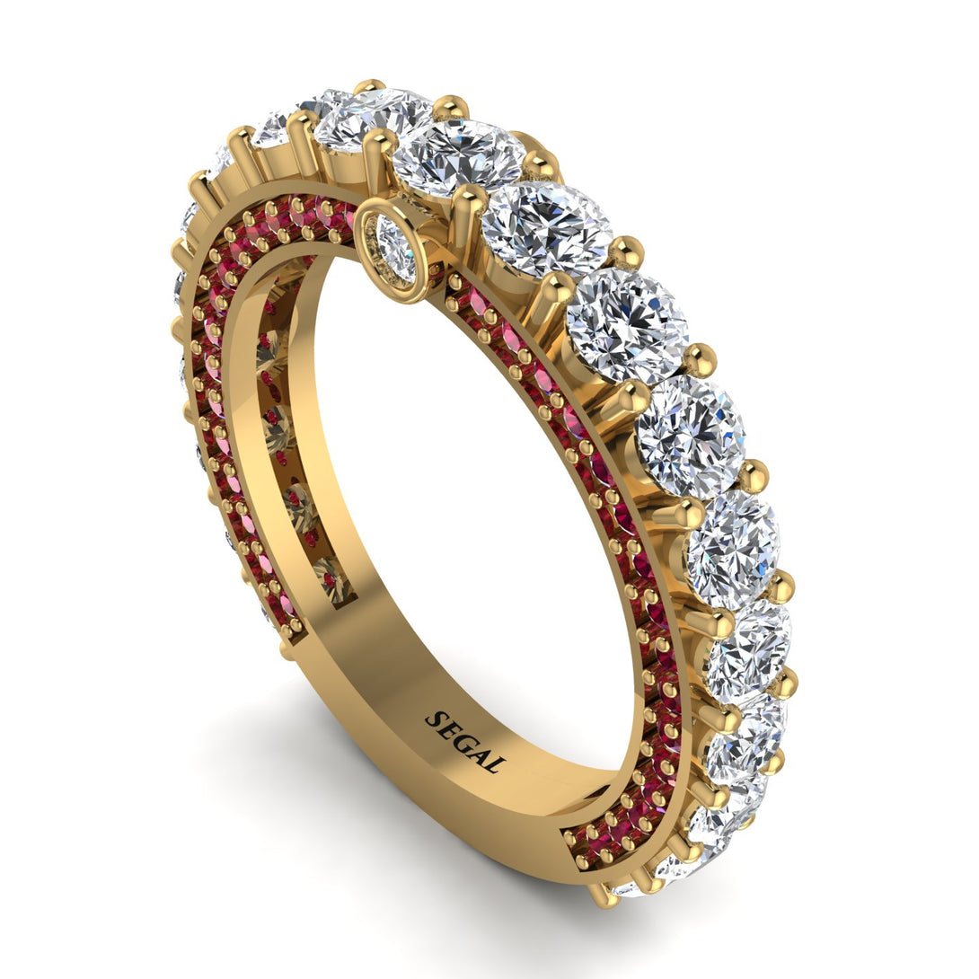 Diamond Eternal Love Wedding Ring - Anaya No. 46