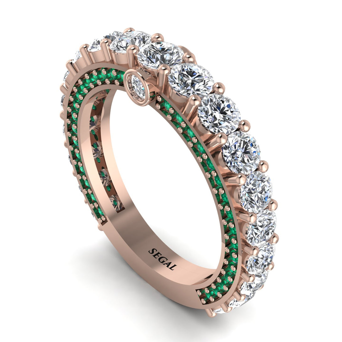 Diamond Eternal Love Wedding Ring - Anaya No. 17