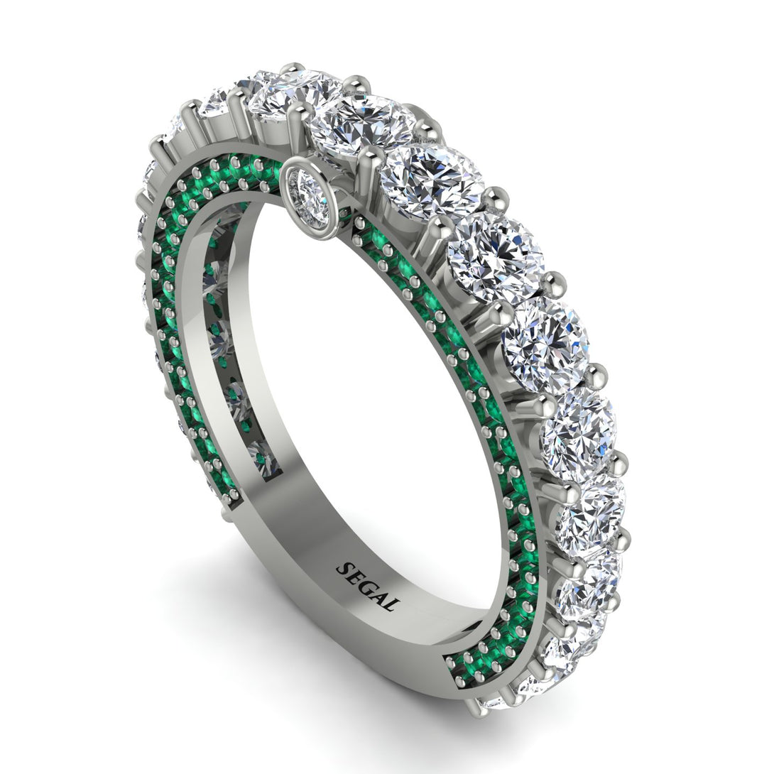 Diamond Eternal Love Wedding Ring - Anaya No. 18