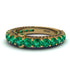 Emerald Eternal Love Wedding Ring - Anaya No. 64 image 2