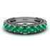 Emerald Eternal Love Wedding Ring - Anaya No. 36 image 3