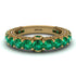 Emerald Eternal Love Wedding Ring - Anaya No. 4 image 3