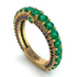 Emerald Eternal Love Wedding Ring - Anaya No. 64 image 1