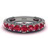 Ruby Eternal Love Wedding Ring - Anaya No. 72 image 3