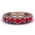Ruby Eternal Love Wedding Ring - Anaya No. 71 image 3