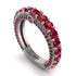 Ruby Eternal Love Wedding Ring - Anaya No. 57 image 1