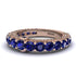 Sapphire Eternal Love Wedding Ring - Anaya No. 14 image 2