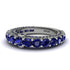 Sapphire Eternal Love Wedding Ring - Anaya No. 75 image 2