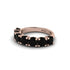 Black Diamond Eternal Radiance Wedding Ring - Lennon No. 8 image 2