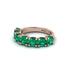 Emerald Eternal Radiance Wedding Ring - Lennon No. 5 image 2