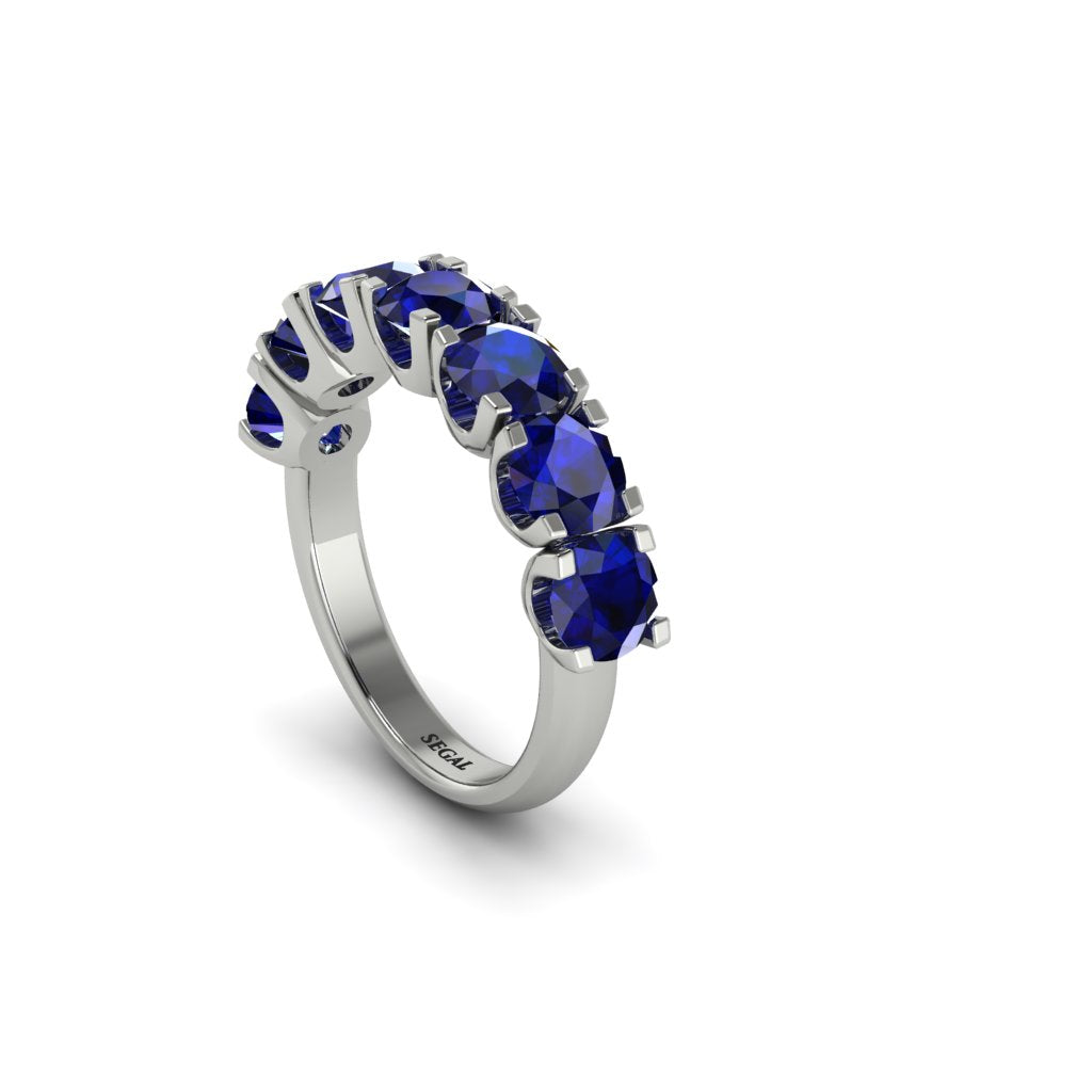 Sapphire Eternal Radiance Wedding Ring - Lennon No. 15