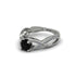Black Diamond Eternal Twist Engagement Ring - Maisie No. 9 image 3