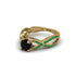 Black Diamond Eternal Twist Engagement Ring - Maisie No. 22 image 3