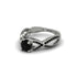 Black Diamond Eternal Twist Engagement Ring - Maisie No. 39 image 2