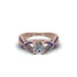 Diamond Eternal Twist Engagement Ring - Maisie No. 62 image 2
