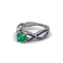 Emerald Eternal Twist Engagement Ring - Maisie No. 66 image 3