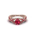 Ruby Eternal Twist Engagement Ring - Maisie No. 56 image 2
