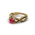 Ruby Eternal Twist Engagement Ring - Maisie No. 40 image 3