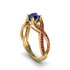 Sapphire Eternal Twist Engagement Ring - Maisie No. 58 image 1