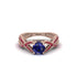 Sapphire Eternal Twist Engagement Ring - Maisie No. 59 image 2
