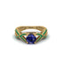 Sapphire Eternal Twist Engagement Ring - Maisie No. 28 image 2