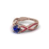 Sapphire Eternal Twist Engagement Ring - Maisie No. 59 image 3