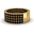 Black Diamond Everlasting Radiance Wedding Band - Carolina No. 7 image 2
