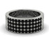 Black Diamond Everlasting Radiance Wedding Band - Carolina No. 9 image 3
