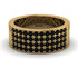 Black Diamond Everlasting Radiance Wedding Band - Carolina No. 7 image 3