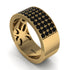 Black Diamond Everlasting Radiance Wedding Band - Carolina No. 7 image 1