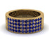 Sapphire Everlasting Radiance Wedding Band - Carolina No. 13 image 3