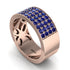Sapphire Everlasting Radiance Wedding Band - Carolina No. 14 image 1