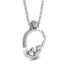 Exclusive Gold Pendant With Natural Diamond - Willow No. 3 image 2