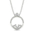 Exclusive Gold Pendant With Natural Diamond - Willow No. 3 image 1