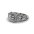 Exclusive Halo Diamond Milgrain Engagement Ring - Kendra No. 3 image 3