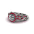 Exclusive Halo Diamond Milgrain Engagement Ring - Kendra No. 48 image 3