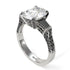 Exclusive Handmade Diamond Geometrical Engagement Ring - Yolanda No. 33 image 1