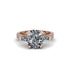 Exclusive Handmade Diamond Geometrical Engagement Ring - Yolanda No. 2 image 9