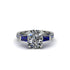 Exclusive Handmade Diamond Geometrical Engagement Ring - Yolanda No. 63 image 3