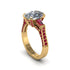 Exclusive Handmade Diamond Geometrical Engagement Ring - Yolanda No. 46 image 1